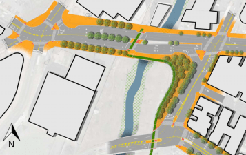 The project will fill in a missing link in the Bronx River Greenway between Starlight Park and Bronx River Park, while creating safer crossings at three complex intersections.