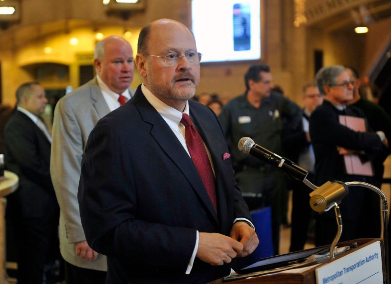MTA Chair Joe Lhota. Photo: MTA/Marc Hermann via Wikimedia Commons
