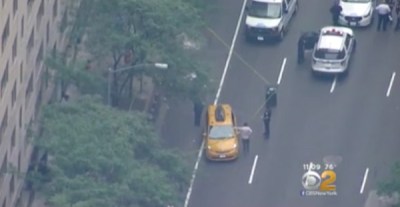 A cab driver reportedly dragged 80-year-old Barbara Horn for half a block on Third Avenue in the 19th Precinct, where police barely enforce failure to yield and speeding. Video still: WCBS