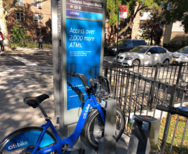 Citi Bike in Harlem. Photo: Twitter/@YoungDoz