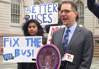 Borough President Mark Levine wants to know: Do you own a car? Photo: David Meyer