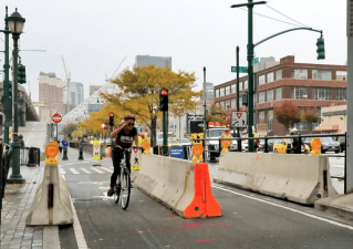 Greenway users need to know there’s a plan for keeping greenway security zones clear of ice and snow. Photo copyright Shmuli Evers, used with permission.