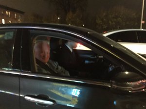 This is how we'll remember State Senator Marty Golden — pretending to be a cop to intimidate a cyclist. Photo: Brian Howald