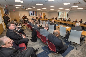 The board room at 2 Broadway. Photo: MTA/Flickr