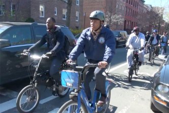 Eric Adams rides bikes. Photo: File