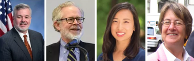 Missing in action on congestion pricing: Daniel O'Donnell, Richard Gottfried, Yuh-Line Niou, and Deborah Glick.