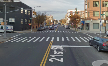 21st Street and 46th Avenue in Long Island City. Image: Google Maps