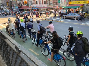 Chrystie and Grand, 6 p.m. Photo: Ben Fried