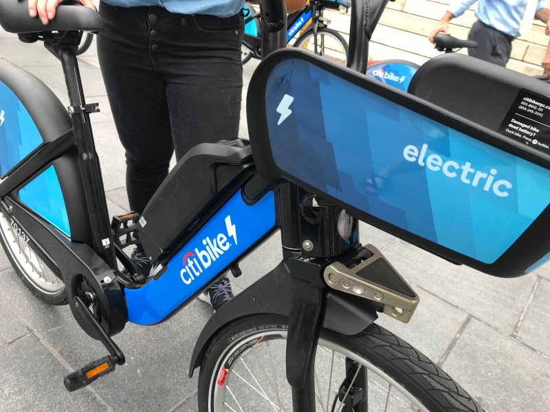 Citi Bike's electric fleet will not return until the fall at the earliest. Photo: Gersh Kuntzman