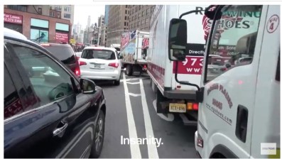 Streetfilm recently captured the catastrophe of Varick Street on a Friday afternoon. Photo: Clarence Eckerson Jr.