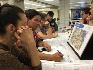 Residents come up with pedestrian safety upgrades along Northern Boulevard. Photo: Laura Shepard
