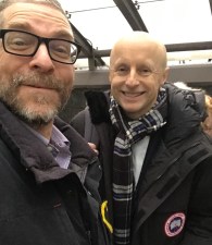 The public really loved Andy Byford, seen here in happier times. Photo: Gersh Kuntzman