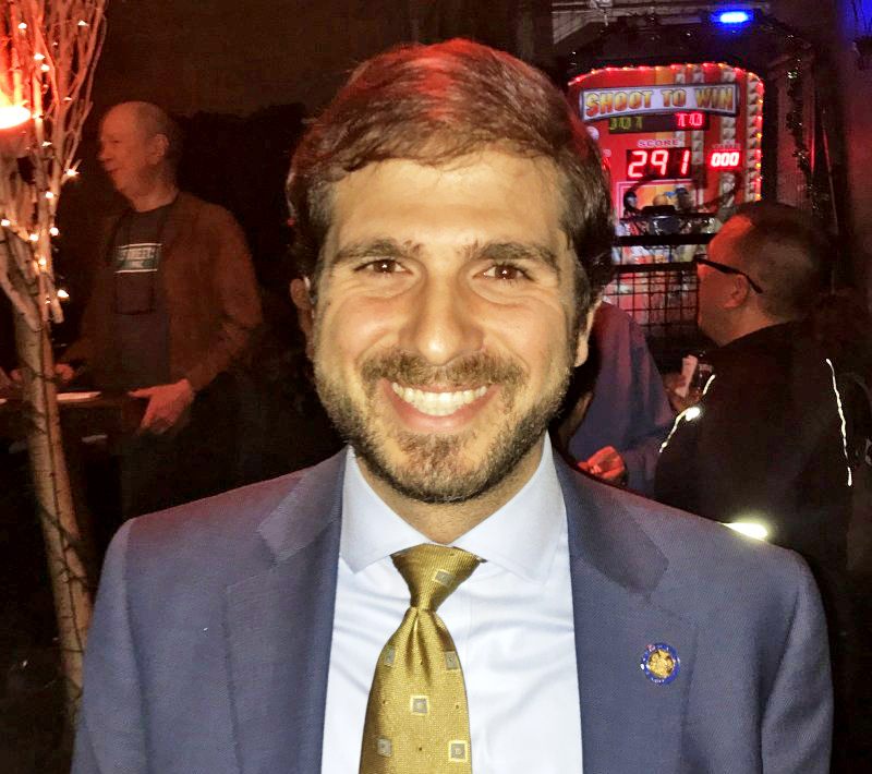 State Senator Andrew Gounardes has a bill that would get reckless drivers off the road. Photo: Gersh Kuntzman