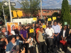 Monday's vigil for Ernest Askew.