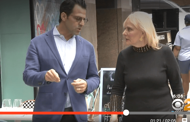 CBS's Marcia Kramer interviewed TransAlt Executive Director Danny Harris last week.