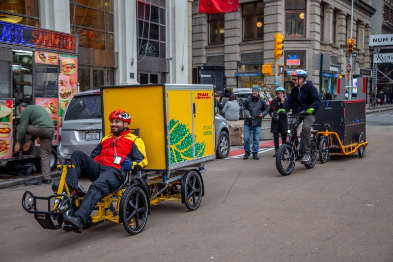 Cargo bikes need a home base. Photo: DOT