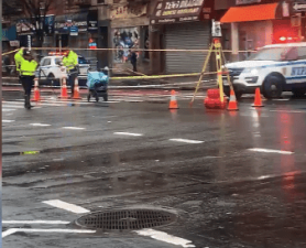 The truck driver who killed a 3-year-old boy in Harlem last year says it was the mother's fault for not holding his hand. Photo: Citizen