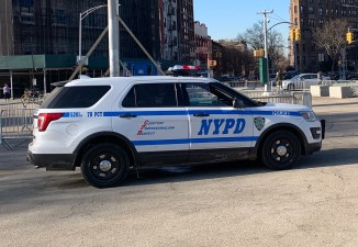 Increasingly, this is the NYPD's squad car — an assault vehicle.