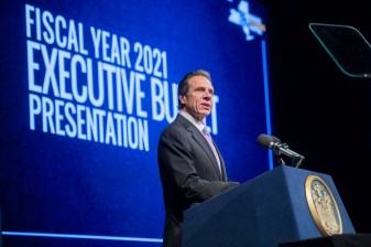 Justice, delivered, Cuomo-style. Photo: Darren McGee- Office of Governor Andrew M. Cuomo