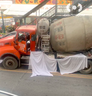 A cement truck driver killed an elderly woman with a cane in Borough Park last week: Citizen