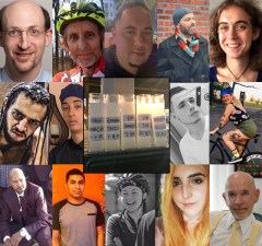 Just a few of the 219 people who were killed on NYC streets in 2019.