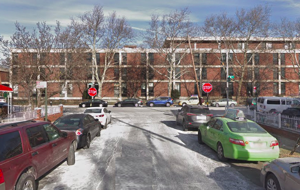 This is the corner where Carolyn Egger was killed by a driver. Photo: Google