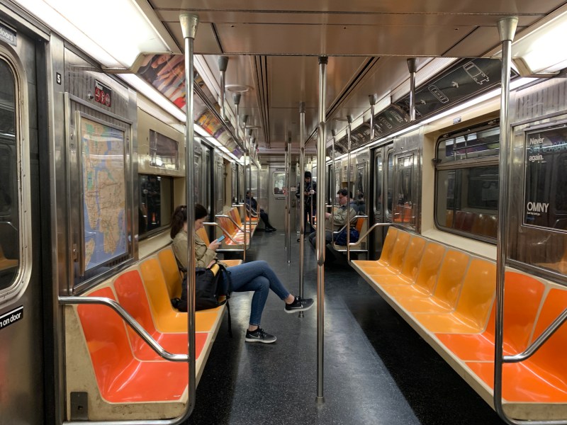 Damn, you're telling me scenes like this have almost bankrupted the MTA? Photo: Kate Hinds