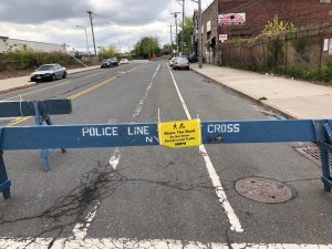 Front Street at Canal Street on the Staten Island waterfront. Photo: Vince DiMiceli