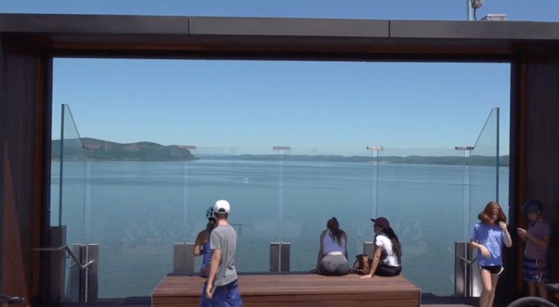 What a view. Photo: Clarence Eckerson Jr.