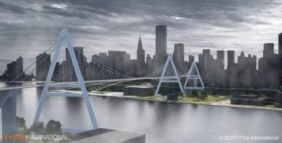 The proposed "Queens Ribbon." Rendering: Sam Schwartz Engineering