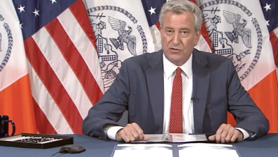 Mayor de Blasio declined to use those pens to sign a chokehold bill yesterday.