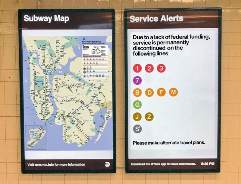 Photo montage: Riders Alliance