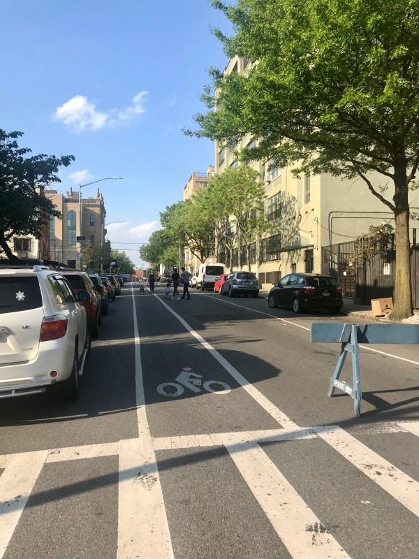 Williamsburg Council Member Antonio Reynoso wants to make Berry Street a permanent busway. Photo: Julianne Cuba