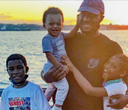 Caption: Delroy Durant in a family photo. Source: Facebook