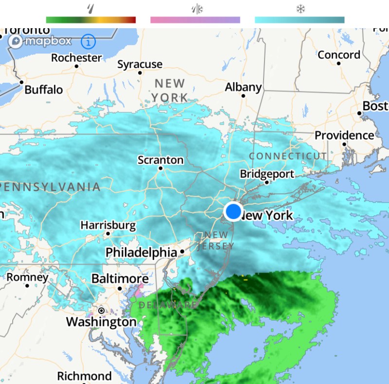 It could be a big one — but it could also end up as rain.