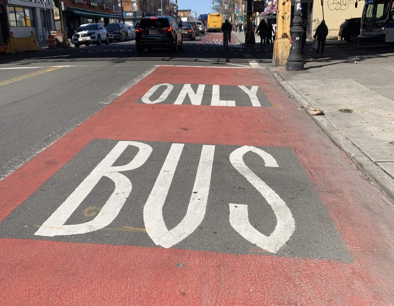 The Assembly and state Senate have no respect for the paint. File photo: Gersh Kuntzman