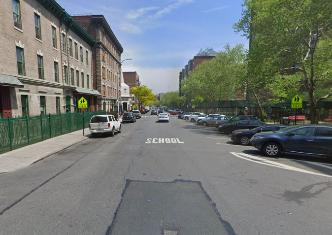 A typical crazy Bronx street: East 166th Street, looking east. Photo: Google