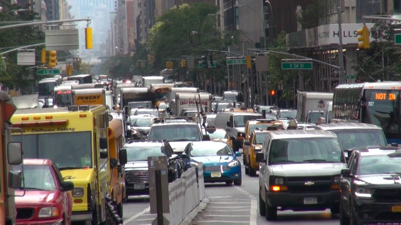 Manhattan's Third Avenue, as it exists now. Pretty bad!