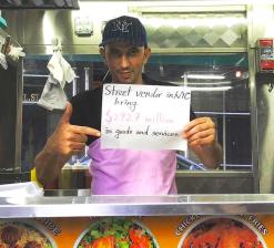 Street vendors want New York's next mayor to recognize their contribution to the city's economy. Photo: SVP