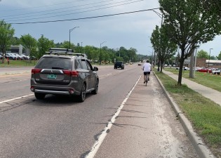 A busman's holiday for our old man editor. Photo: Perry Rianhard