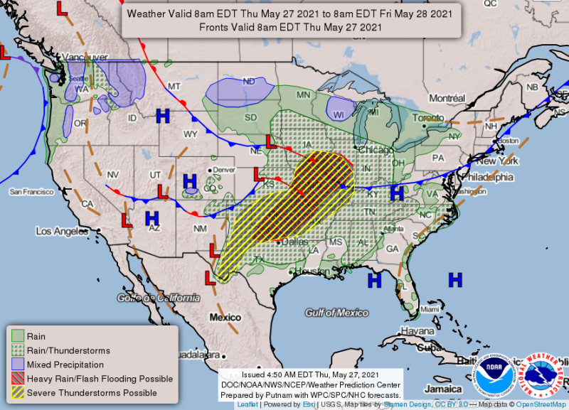 Soon it's gonna rain.