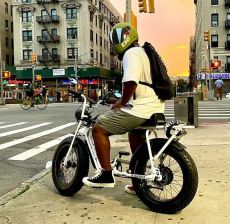Rasheed Ingram commutes from Jersey City to Manhattan on the PATH train and usually brings his e-bike to the city. But he won't be able to starting July 1.