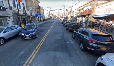 The crash was in a commercial strip of College Point Boulevard in the neighborhood that gives the roadway its name. Photo: Google