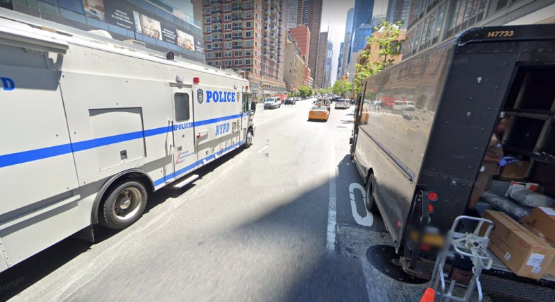 The man was killed near 610 W. 42nd St., typically a dangerous block. Photo: Google