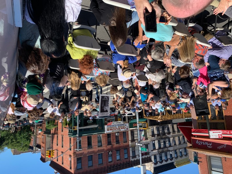 Council Member Brad Lander presided over the ceremony. Photo: Gersh Kuntzman