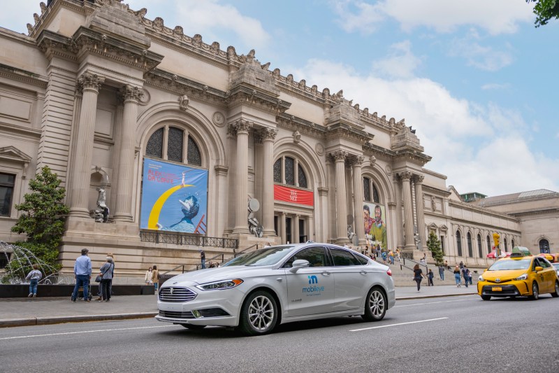 Mobileye — and the Met. Photo: Mobileye, an Intel Company