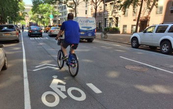 Sharrows. Ugh. File photo: Stephen Miller
