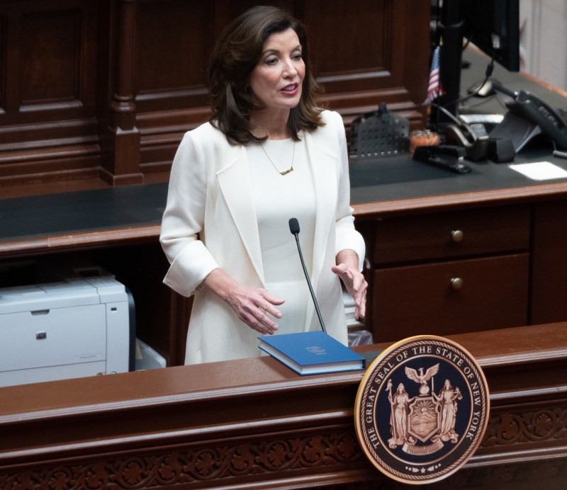 Gov. Hochul delivered the State of the State address yesterday. Photo: Office of the Governor