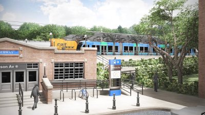 It's one more step closer to this very shiny reality. Graphic: MTA
