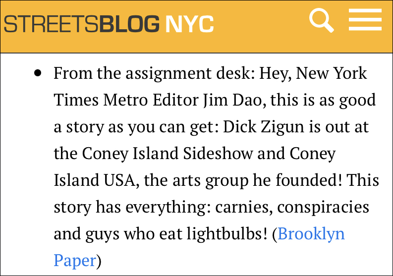 Do we know a good story, or what?